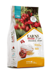 Carni Life Cranberry Ancestral Grain Kitten Tavuk Etli & Narlı Yavru Kedi Maması - Carni