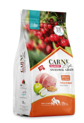 Carni Life Cranberry Ancestral Grain Adult Senior Hindi Etli & Elmalı Yetişkin Tüm Irklar Köpek Maması - Carni