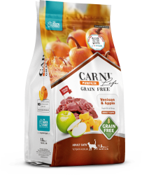 Carni Life Pumpkin Tahılsız Geyik Etli & Elmalı Yetişkin Kedi Maması - Carni